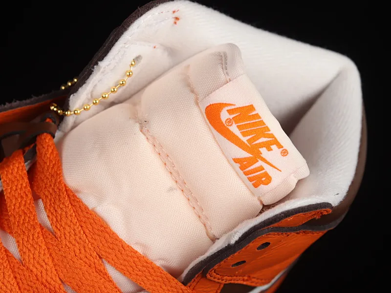 All categories Air Jordan Jordan series basketball shoes Air Jordan 1 High X version Air Jordan 1 High OG "Starfish" AJ1 Joe 1 Hermes Orange high-top basketball shoes DO9369-101